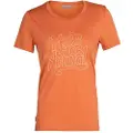 Icebreaker T-lite Ii Move To Natural Merino T-shirt Med Korte ærmer