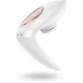 Satisfyer Pro 4 Couples - genopladelig lufttryksparvibrator (hvid)