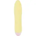 Orion Mini Yellow - genopladelig, silikone stavvibrator (gul)