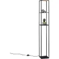 Paul Neuhaus Design gulvlampe sort inkl. LED med touch-dæmper - Jitske