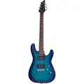 Schecter C-6 Plus Ocean Blue Burst