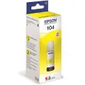 Epson Blæk Gul 104 70ml - Et-2710/2704/4750