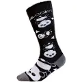 Cairn Spirit, skistrømper, 2-pak, børn, black panda