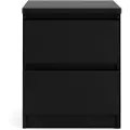Ebuy24 - Naia natbord 2 skuffer - Sort - Sengeborde - - Homeroom