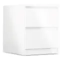 Tvilum - Naia natbord 2 skuffer - Hvid - Sengeborde - - Homeroom