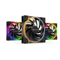 be quiet! LIGHT WINGS 140mm PWM high-speed Triple-Pack - Kabinet køler - 140mm - Sort med RGB LED lys - 31 dBA