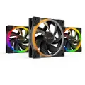 be quiet! LIGHT WINGS 120mm PWM - triple pack - Kabinet køler - 120mm - Sort med RGB LED lys - 21 dBA