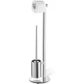 Zack Toiletbutler SCALA 72 cm, poleret, rustfrit stål,