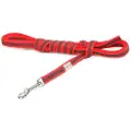 Julius-K9 C&G - Super-grip leash.red/grey.14mm/5m.with handle.max 30kg