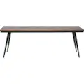Bepurehome - Spisebord Rhombic 220x90cm - Brun - Spiseborde - - Homeroom