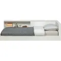 Woood - Seng m opbevaringsmulighed Connect - Hvid - Sengerammer - - Homeroom