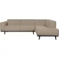 Woood - Hjørnesofa højre Statement - Beige - 4-pers. sofaer - - Homeroom