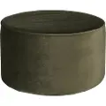 Woood - Puf Sara, L 36xø60 cm - Grøn - Fodskamler & puffer - - Homeroom