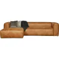 Woood - Sofa Bean, venstre, øko-læder - Brun - Sofaer - - Homeroom