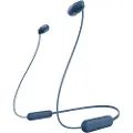 Sony WI-C100 - earphones with mic - Blue