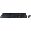 Deltaco TB-114 - keyboard and mouse set - Nordic - black - Tastatur & Mus sæt - Nordisk - Sort