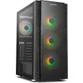 NOX Hummer Horus Argb Crystal Pc-tårnhus