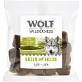 Wolf of Wilderness Snack - Wild Bites 180 g - Green Fields - Lam (monoprotein)