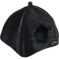 Zooplus Exclusive Hyggehule Royal Pet Black - L 45 x B 45 x H 45 cm