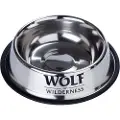 Wolf of Wilderness skridsikker hundeskål i rustfrit stål - 850 ml, Ø 23 cm