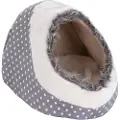 Zooplus Exclusive Hyggehule White Dots - L 40 x B 40 x H 28 cm
