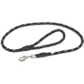 Julius-K9 IDC Tau-snor - 120 cm lang, Ø 10 mm, sort