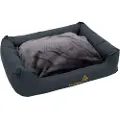 Zooplus Exclusive Sleepy Time grey Hundeseng - L 80 x B 65 x H 30 cm