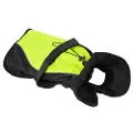 Zooplus Exclusive Hunde-regnjakke Illume Nite Neon - ca. 60 cm ryglængde