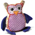 Aumuller Baldrian-legepude til katte Patchwork-Ugle - 1 stk.