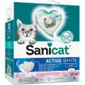 Sanicat SÆRPRIS! 2 x Sanicat kattegrus - 2 x 6 l Active White Lotus Flower