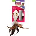 Kong Feather Mouse med catnip - 1 stk.