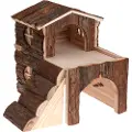 Zooplus Exclusive Gnaverhus i to etager - Til marsvin L 30 x B 20 x H 30 cm