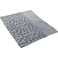 Smartpet mikrofibertæppe Pawzzz - L 200 x B 150 cm (lysegrå/sort)