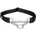 Trixie Premium Trækstop, sort - Str. L–XL: 45–70 cm halsvidde, B 25 mm