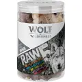 Wolf of Wilderness Økonomipakke Wolf of Wilderness - Raw Snacks - RAW 5 (600 g)