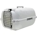 Catit transportkasse White Tiger Voyageur - hvid - L 48 x B 32 x H 28 cm