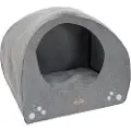 Zooplus Exclusive Hunde-wigwam af filt - L 71 cm x B 54 cm x H 57 cm