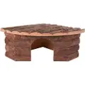 Zooplus Exclusive Hjørne-legehus - L 42 x B 30/30 x H 15 cm