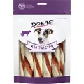 Dokas Twister Tyggepinde - Okse, Andehjerte & Andebryst 200 g