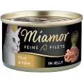 Miamor Økonomipakke: 24 x 100 g Miamor Fine Fileter - Tun & Ost i gelé