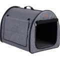 Zooplus Exclusive Transportabelt hus Easy Go - Str. M: B 49 x D 65 x H 50 cm