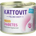 Kattovit Økonomipakke: 24 x 185 g Kattovit Specialdiæt - Diabetes / Vægt - Kylling (24 x 185 g)