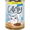 Catessy Bidder i sauce eller gelé 24 x 400 g - Kylling i gelé