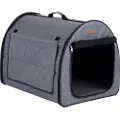 Zooplus Exclusive Transportabelt hus Easy Go - Str. L: B 57 x D 77 x H 63 cm