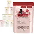 Catz Finefood Kitten blandet pakke poser - Mix: 3 varianter 12 x 85 g