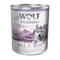 Wolf of Wilderness Økonomipakke: 12 x 800 g Little Wolf of Wilderness - Wild Hills Junior - And & Kalv