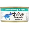Thrive Økonomipakke: 48 x 75 g Thrive Complete - Tun, Rejer & Blæksprutte