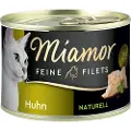 Miamor Økonomipakke: 24 x 156 g Miamor Fine Fileter Naturel - Kylling