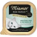 Miamor Økonomipakke: 24 x 100 g Miamor Mildt Måltid - Senior: Fjerkræ pure & Råvildt
