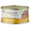 Applaws Økonomipakke: 24 x 70 g Applaws Kitten dåser i gelé - Kylling